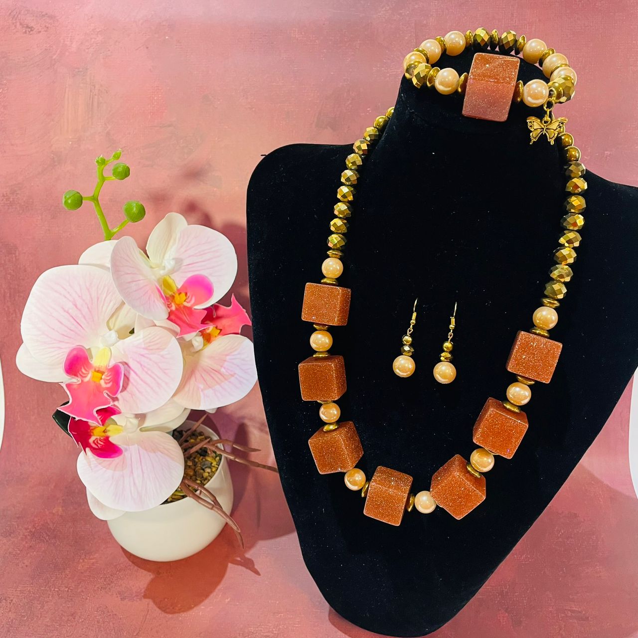 COCOA GRACE NECKLACE SET